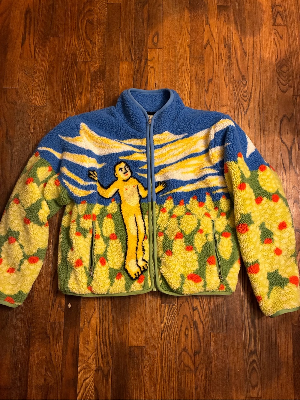 Creature world x eternal Danny cole fleece jacket RARE size large